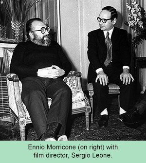 Enrico Morricone and Sergio Leone