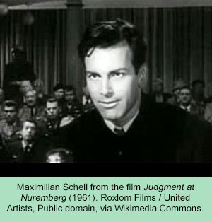 scene from 'Judgment at Nuremberg'