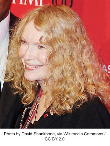 Mia Farrow in 2012