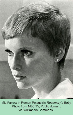 Mia Farrow in 'Rosemary's Baby'