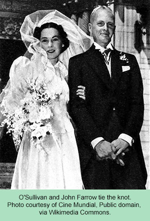 John Farrow and Maureen O'Sullivan
