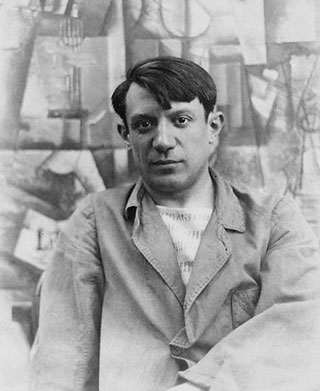 a younger Pablo Picasso