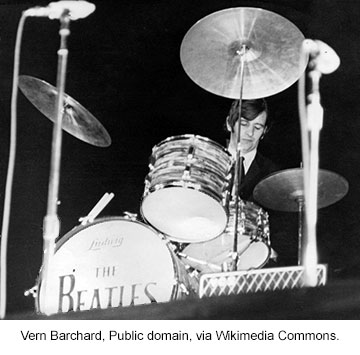 Ringo Starr drumming