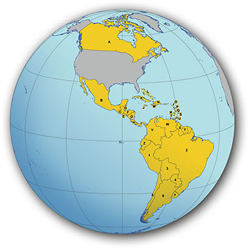 the Western Hemisphere