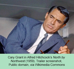 Cary Grant in North by Northwest