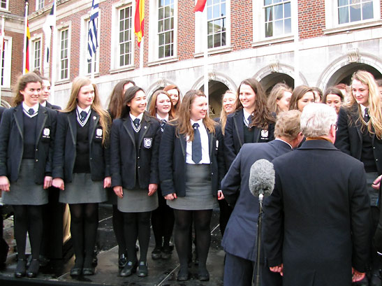 the Methodist College Choir from Belfast