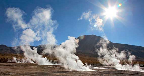 Geysers del Tatio no Chile