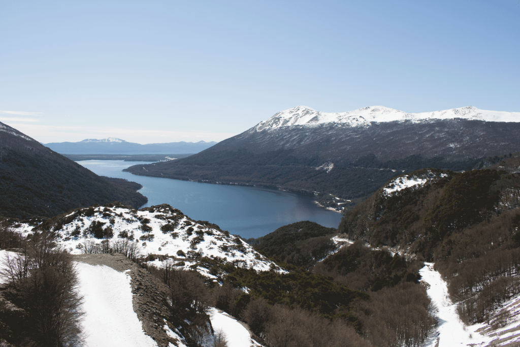 mirante paso garibaldi vista lago fagnano e escondido