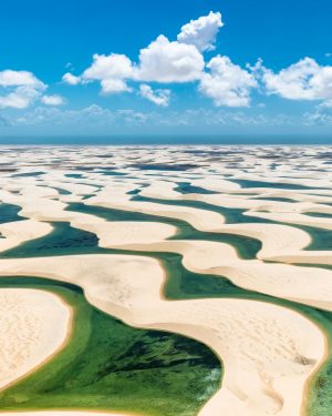 Sobrevoo nos Lençóis Maranhenses