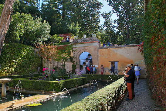 inside the Calat Alhambra in Grenada, Spain