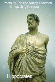 statue of Hippocrates