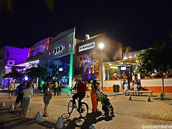 Malecon at night