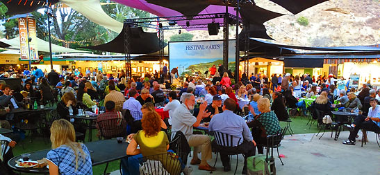 Pageant of the Masters at the Irvine Bowl Park