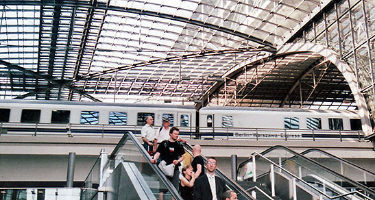 Berlin's Hauptbahnhof train station