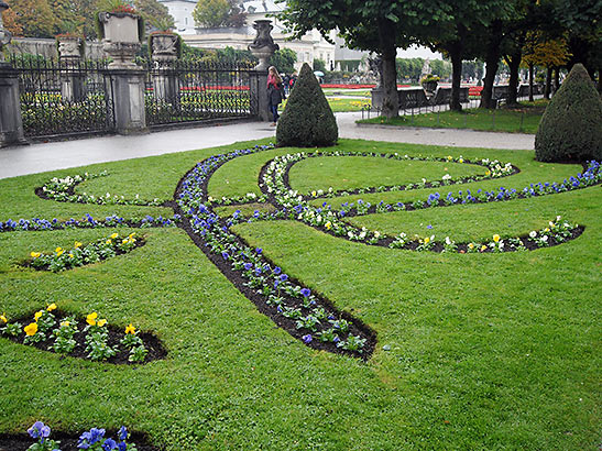 another view of the Mirabell Gardens