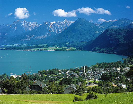 Salzburg Lake District view