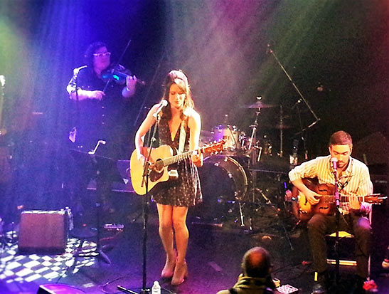 Chelsea Williams performing at Doug Weston's Troubadour