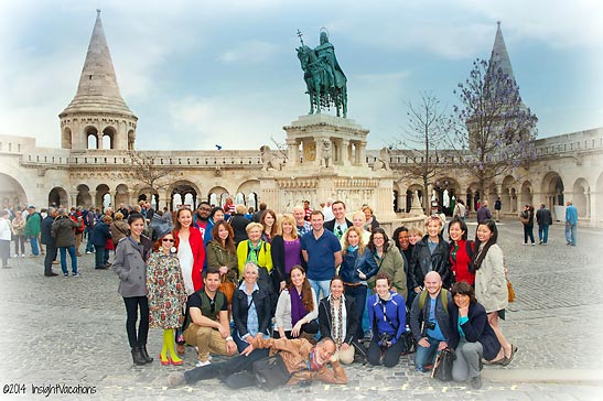 guest travel writers and photographers invited by Insight Vacations for its Bohemian Rhapsody tour