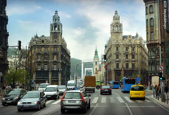 a street in Budapest