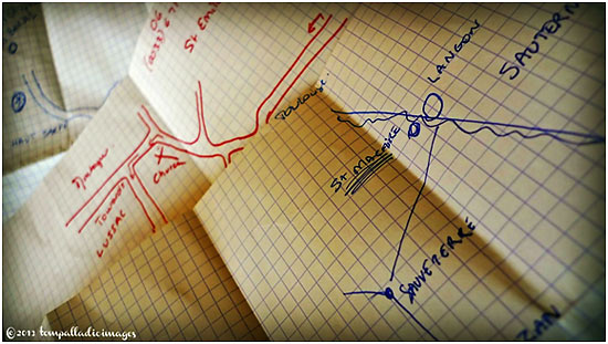 hand-drawn maps from Stéphane Gabart