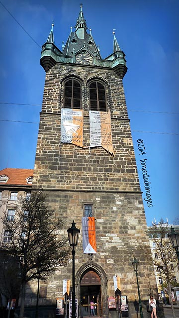 the Jindrisska Tower of the Church of Saints Henry and Cunigunde