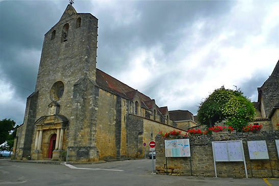 the Church of Our Lady of the Assumption, Domme