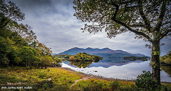 the Macgillycuddy Reeks viewed from Killarney National Park