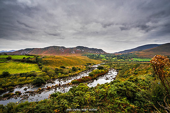 scenery along the Ring of Kerry