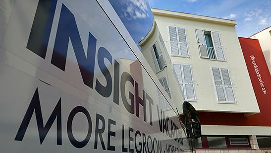Insight Vacations bus
