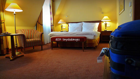 writer's room at the Nouveau Art Palace Hotel (Palace), Prague