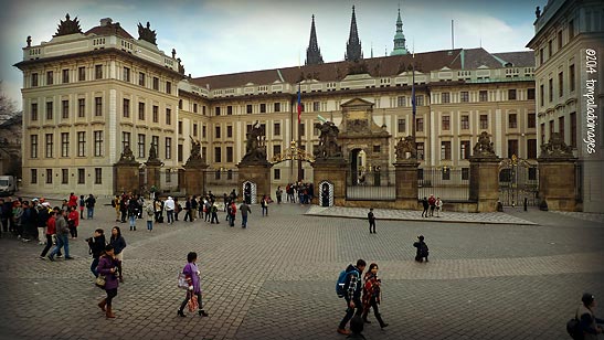 at the Prague Castle