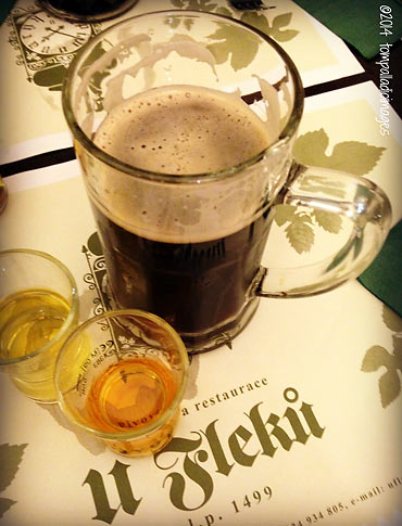 dark lager at U Fleku