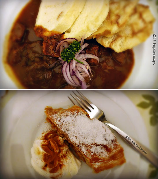 raditioinal Bohemian food at U Fleku