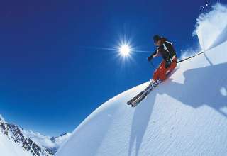 skiing in Austria