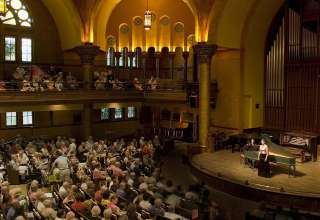 a concert at the Dominion Chalmers United Church, Ottawa