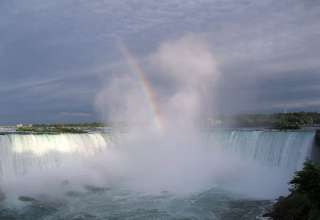 rainbow over the Niagara Falls, Niagara Park