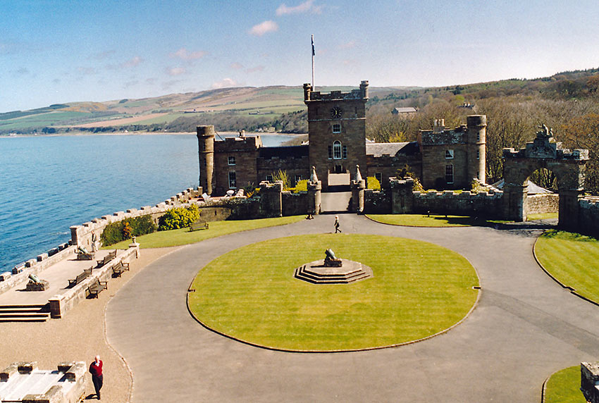 Culzean Castle courtyard