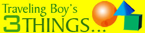 Traveling Boy's 3 Things feature