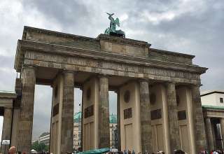 the Brandenburg Gate, Berlin