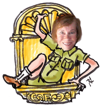 caricature of Fyllis