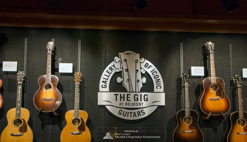 display at the Gig Museum, Nashville