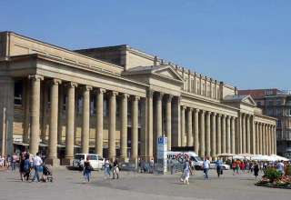 19th century building in Stuttgart, Germany