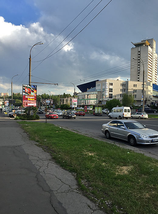 street scene in Chisinau