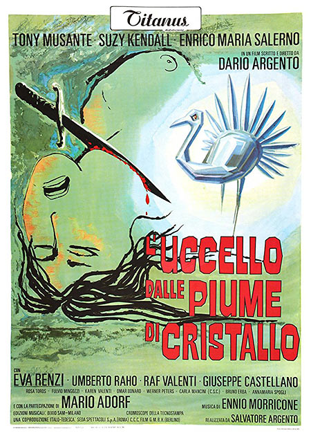 movie poster for The Bird with the Crystal Plumage