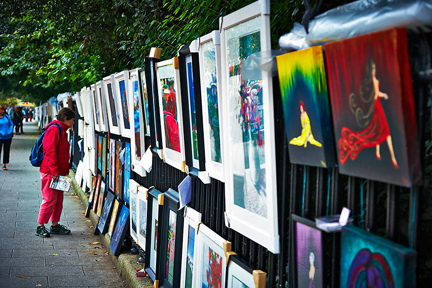 outdoor art, Dublin