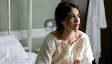 Margaret Qualley as Sister Cathleen in a scene from 'Novitiate'