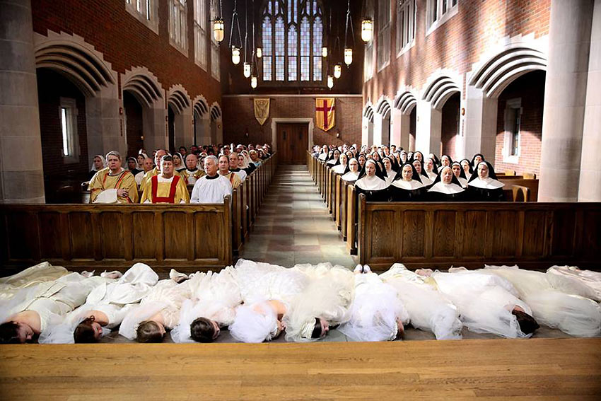 another scene from the movie 'Novitiate'