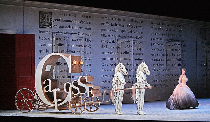 scene from Laurent Pelly's new production of Massenet's Cendrillon