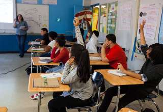 classroom scene