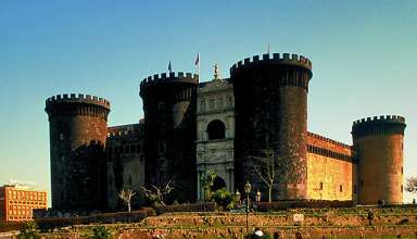 Castel Nuovo (Maschio Angioino) in central Naples